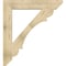 Ekena Millwork Olympic Slat Rough Sawn Bracket, Douglas Fir, 6"W x 40"D x 44"H BKT06X40X44OLY06RDF - alternate 4